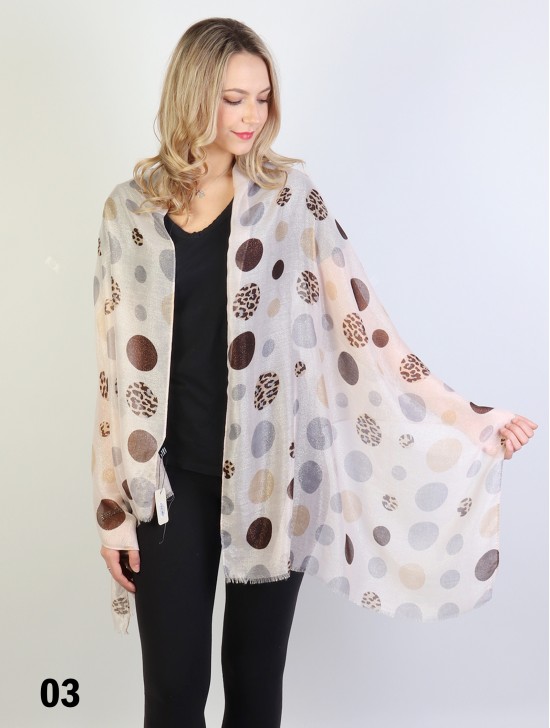 Fashion Polka Dots Design Fashion Scarf